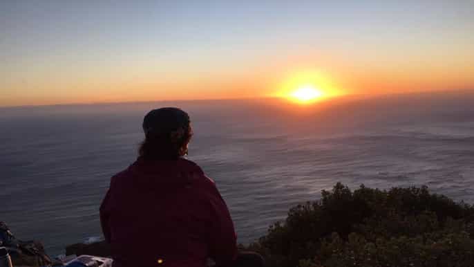 cape town lions head sunset hike