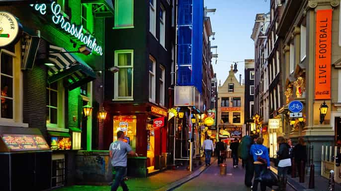 amsterdam privat red light district og mattur