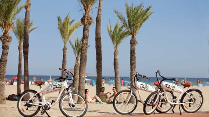 benidorm elettrico bike tour guidati