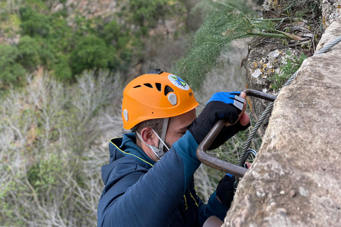 Ronda: Via Ferrata in the Tajo de Ronda with a live guide and gear included Ronda: Via Ferrata on the Tajo de Ronda with a tour guide and gear included