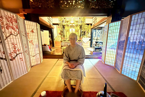 Osaka : Reiki japonais ＆Massage aromatique au temple