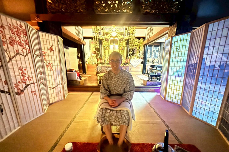 Osaka : Reiki japonais ＆Massage aromatique au temple