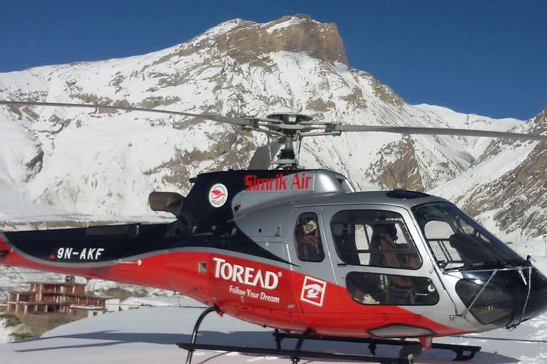 Excursion en hélicoptère au Mont Everest avec atterrissage