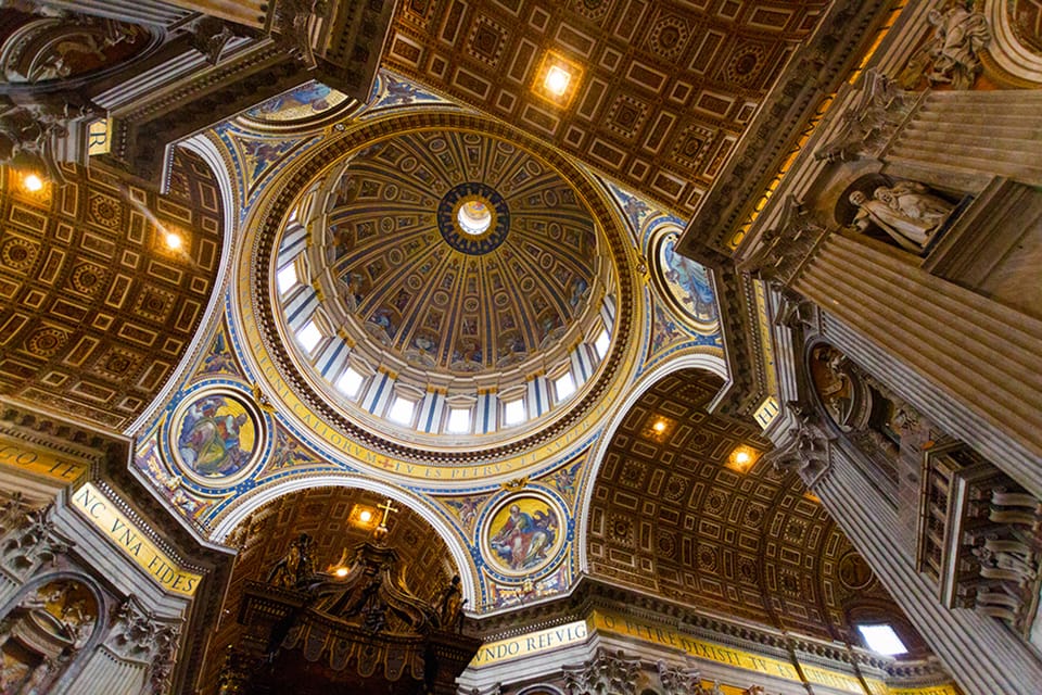 St. Peter’s Basilica with Dome Climb and Crypt | GetYourGuide