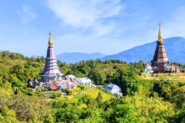 Chiang Mai: Santuario etico degli elefanti e escursione a Doi InthanonChiang Mai: Santuario etico degli elefanti e escursioni a Doi Inthanon