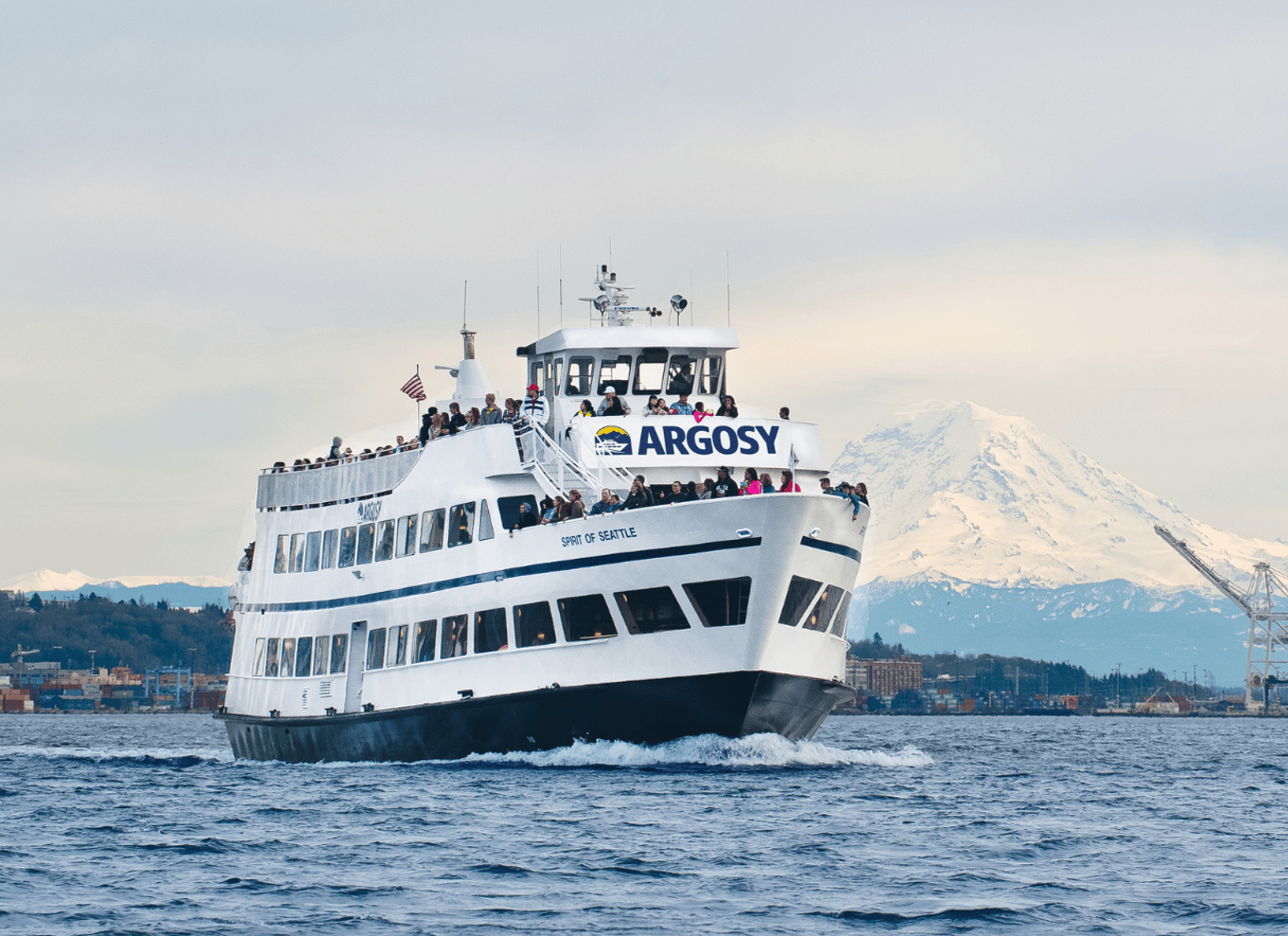 Seattle: Havnerundfart med levende fortælling