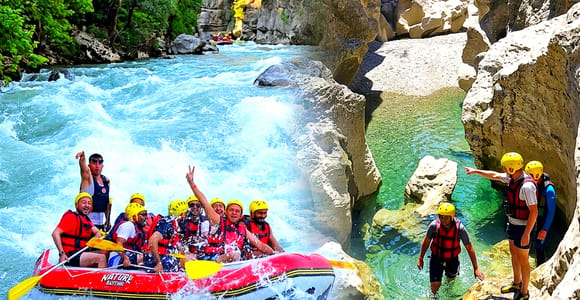 Antalya: Whitewater Rafting & Canyoning Adventure with Lunch