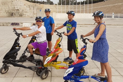 Hoogtepunten van Athene per elektrische Trikke Bike