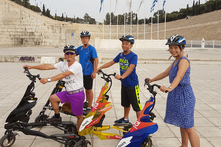 Athen: Highlights mit dem Trikke-Elektroroller