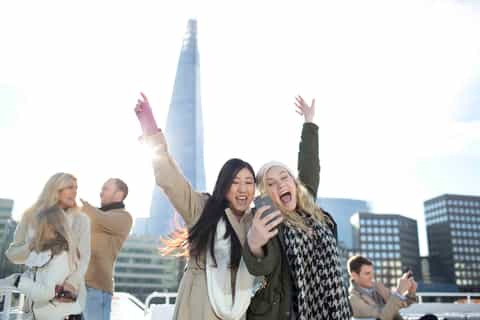 hopon hopoff cruise and the view from the shard entry
