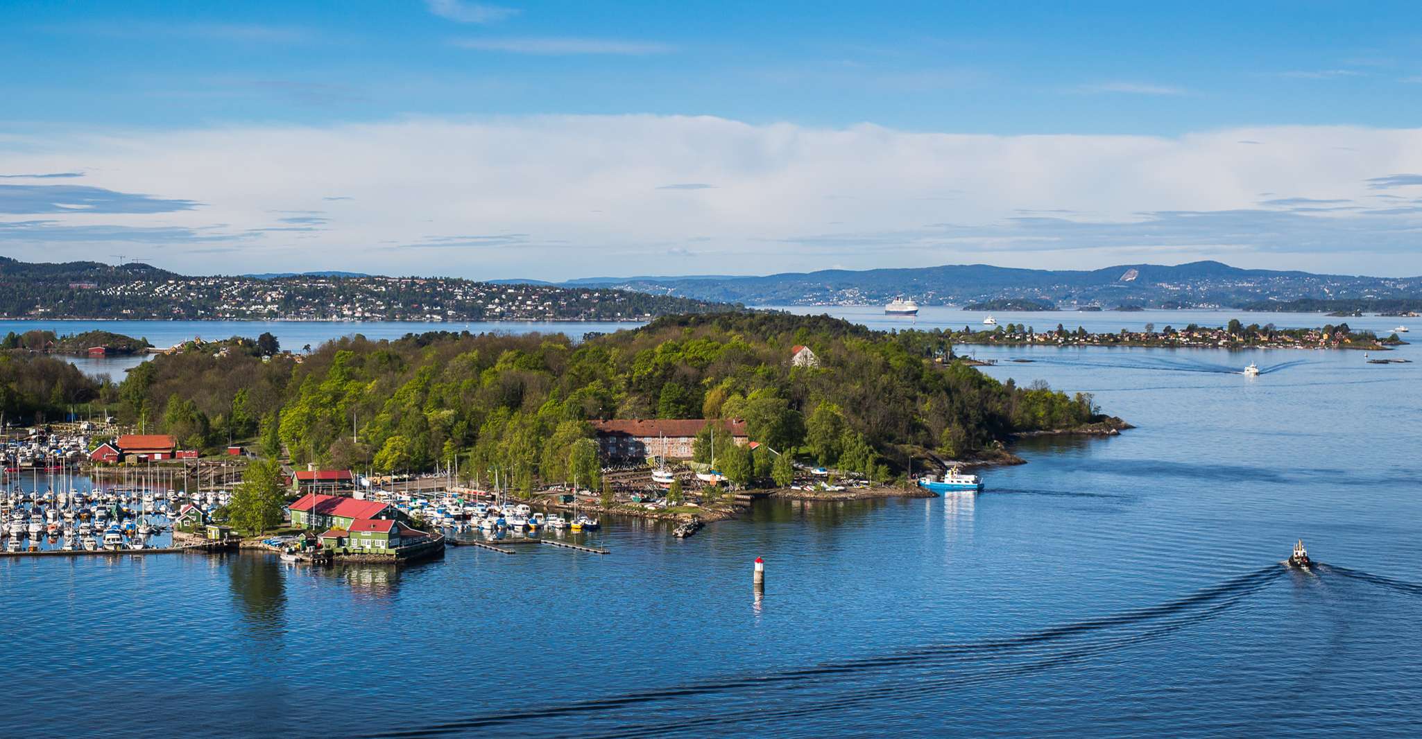 Oslo Fjord Sightseeing Cruise Landmark Highlights Walk in Oslo, Norway