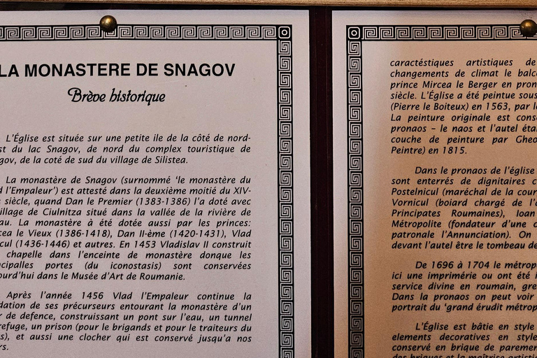 Bucharest: Slănic Prahova Salt Mine & Dracula's Grave tour