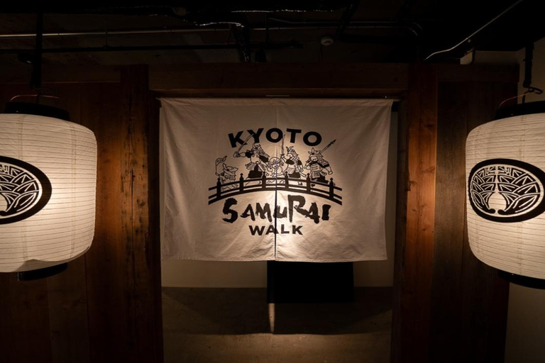 Kyoto Samurai Walk: Matcha, Calligraphy & Photoshoot