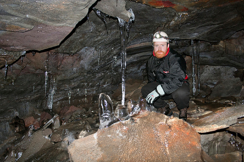 Leidarendi Cave: Lava Tunnel Caving from Reykjavik