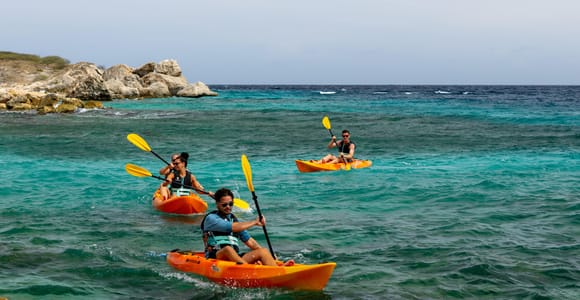 Curaçao: Guided Kayak and Snorkel Tour