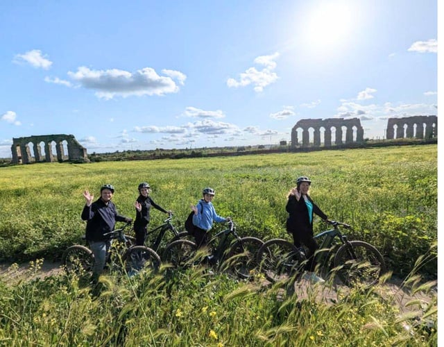 Rome: Appian Way, Aqueducts, &amp; Catacombs E-Bike Guided Tour