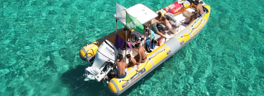 Stintino : une demi-journée à l'Asinara avec un apéritif à bord