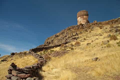 de puno ruines demijournée sillustani inca