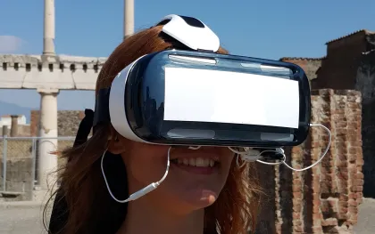 Low Cost Pompeji 3D VR Tour - Nur Tourassistent