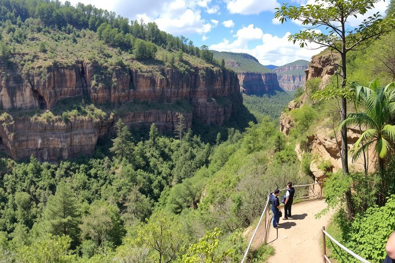 Depuis Batumi : Excursion d&#039;une journée dans les canyons de Martvili et d&#039;Okatse