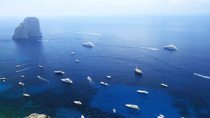 tour privado barco de nápoles a capri y positano