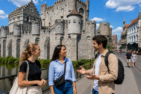 Ghent on Foot: Castle Walls, Canals & Medieval Quays 2-hour Ghent Walking Tour
