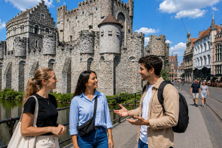 Ghent on Foot: Castle Walls, Canals & Medieval Quays 2-hour Ghent Walking Tour