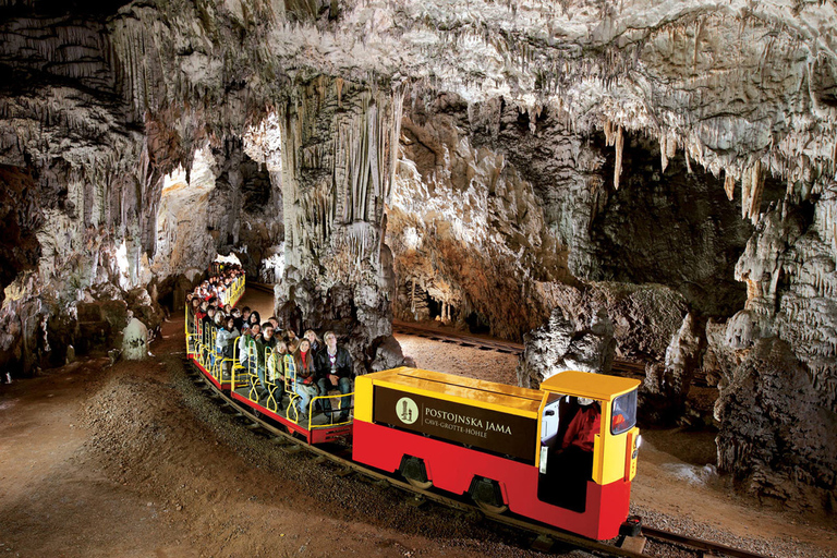 From Ljubljana: Postojna Cave & Predjama Castle Half-Day From Ljubljana: Postojna Cave and Predjama Castle Tour