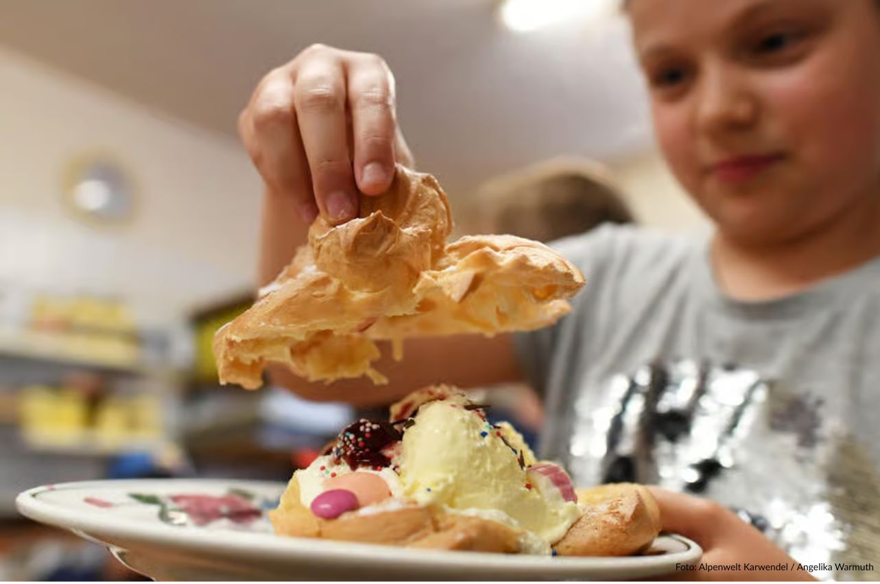 Windbeutel-Werkstatt für Kinder in Mittenwald
