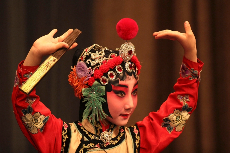 Pékin : Visite nocturne du spectacle d'opéra de Pékin avec transfert
