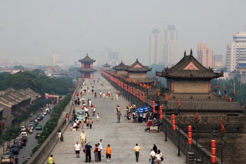 Xi'an : Journée privée des guerriers de terre cuite et de la muraille de la ville