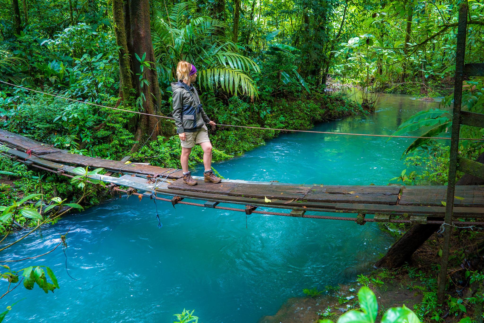 Von La Fortuna aus: Rio Celeste Ganztagestour