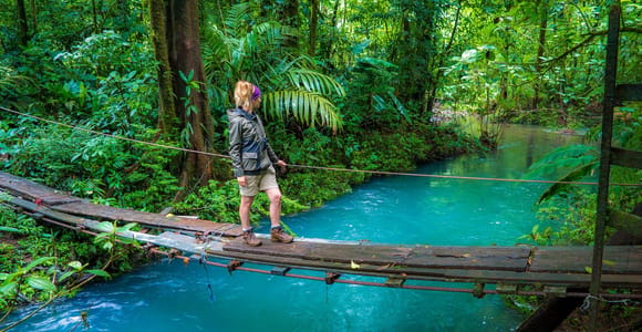 From La Fortuna: Rio Celeste Full-Day Tour