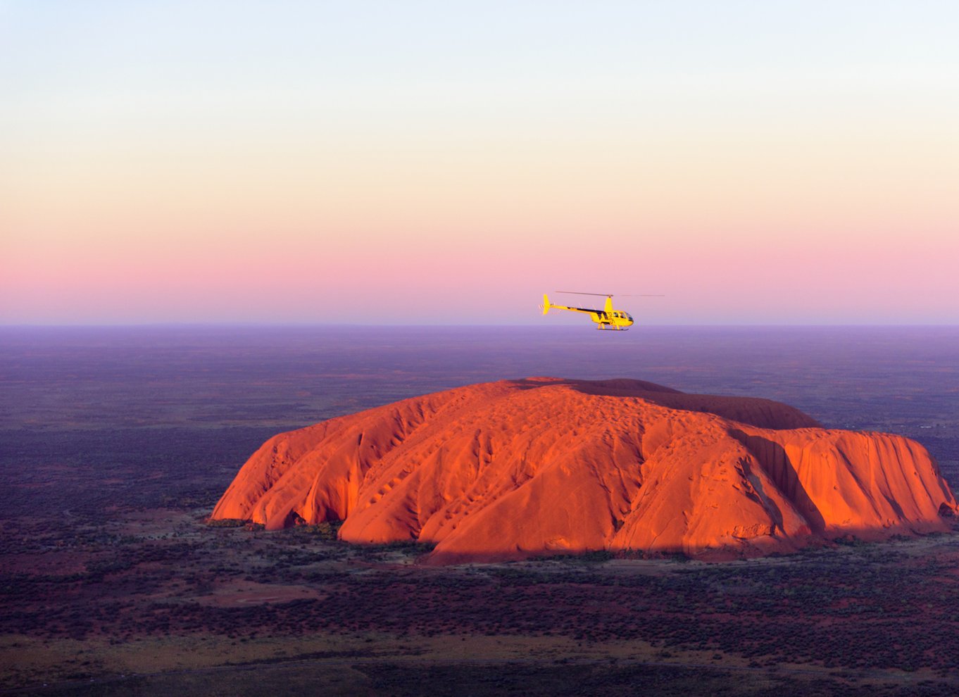 Yulara: Uluru & Kata Tjuta 25-minutters helikopteroplevelse