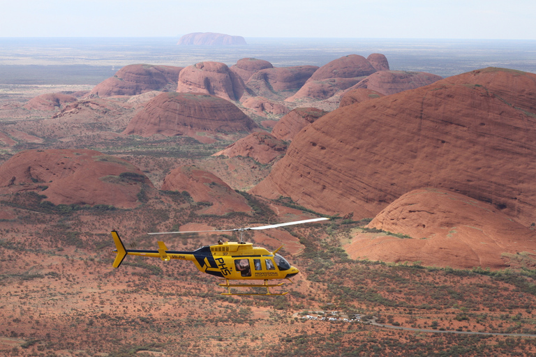 Yulara: Tour in elicottero al tramonto di Uluru e Kata TjutaYulara: tour in elicottero al tramonto di Uluru e Kata Tjuta