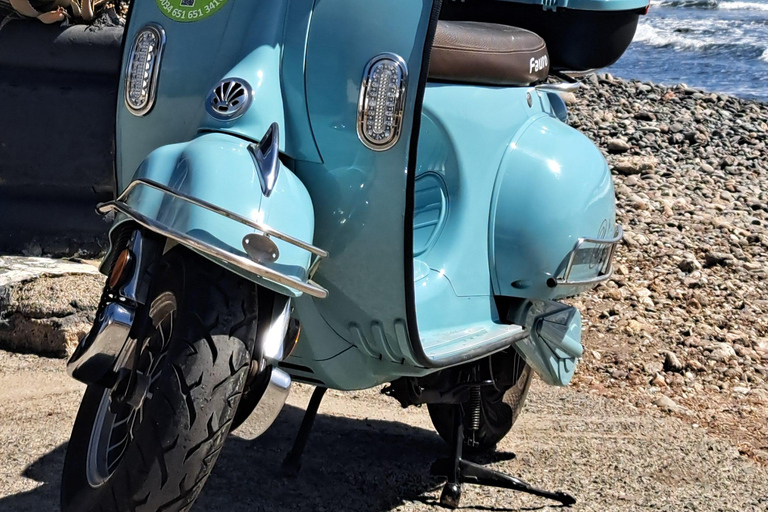 Maspalomas en Las Palmas: elektrische vintage scooter te huurElektrische bromfiets te huur 1 week