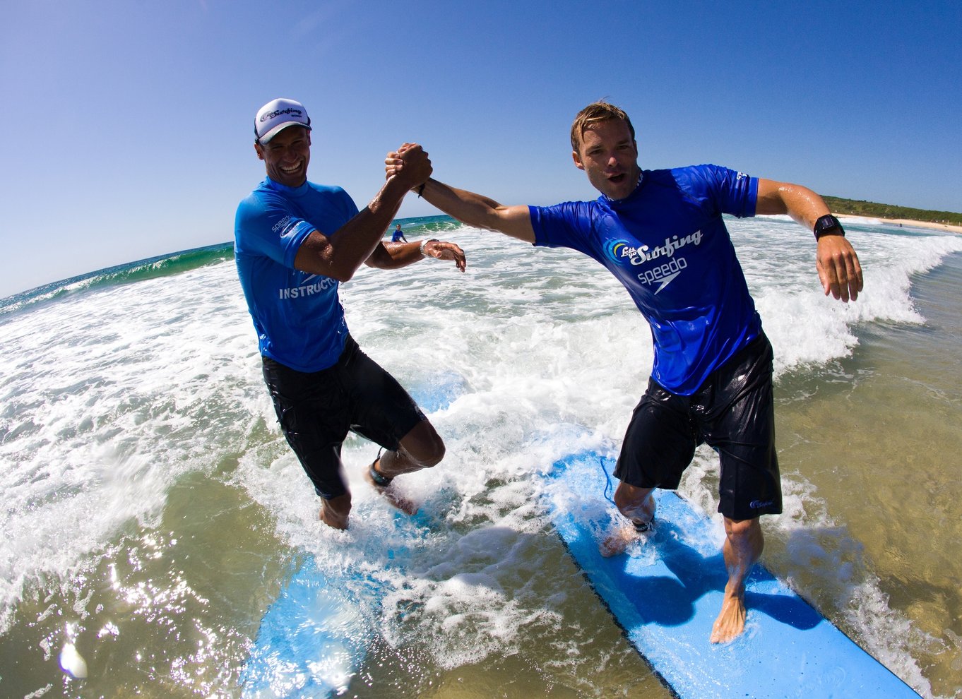 Byron Bay: 2-timers surflektion i lille gruppe