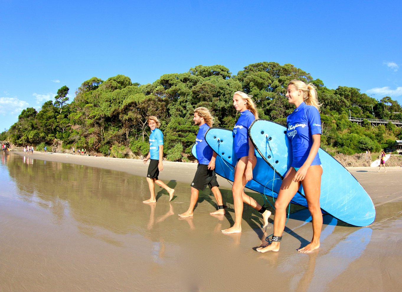 Byron Bay: 2-timers surflektion i lille gruppe