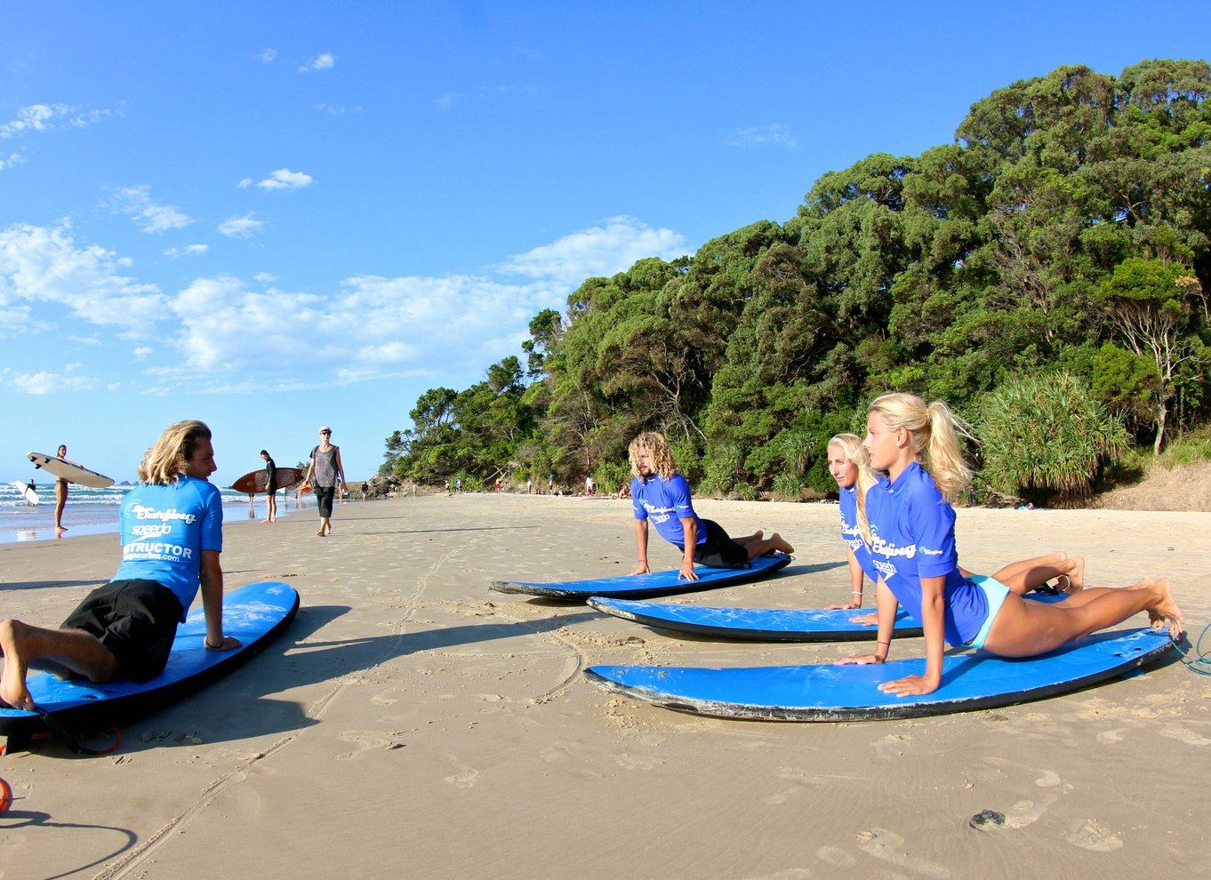 Byron Bay: 2-timers surflektion i lille gruppe