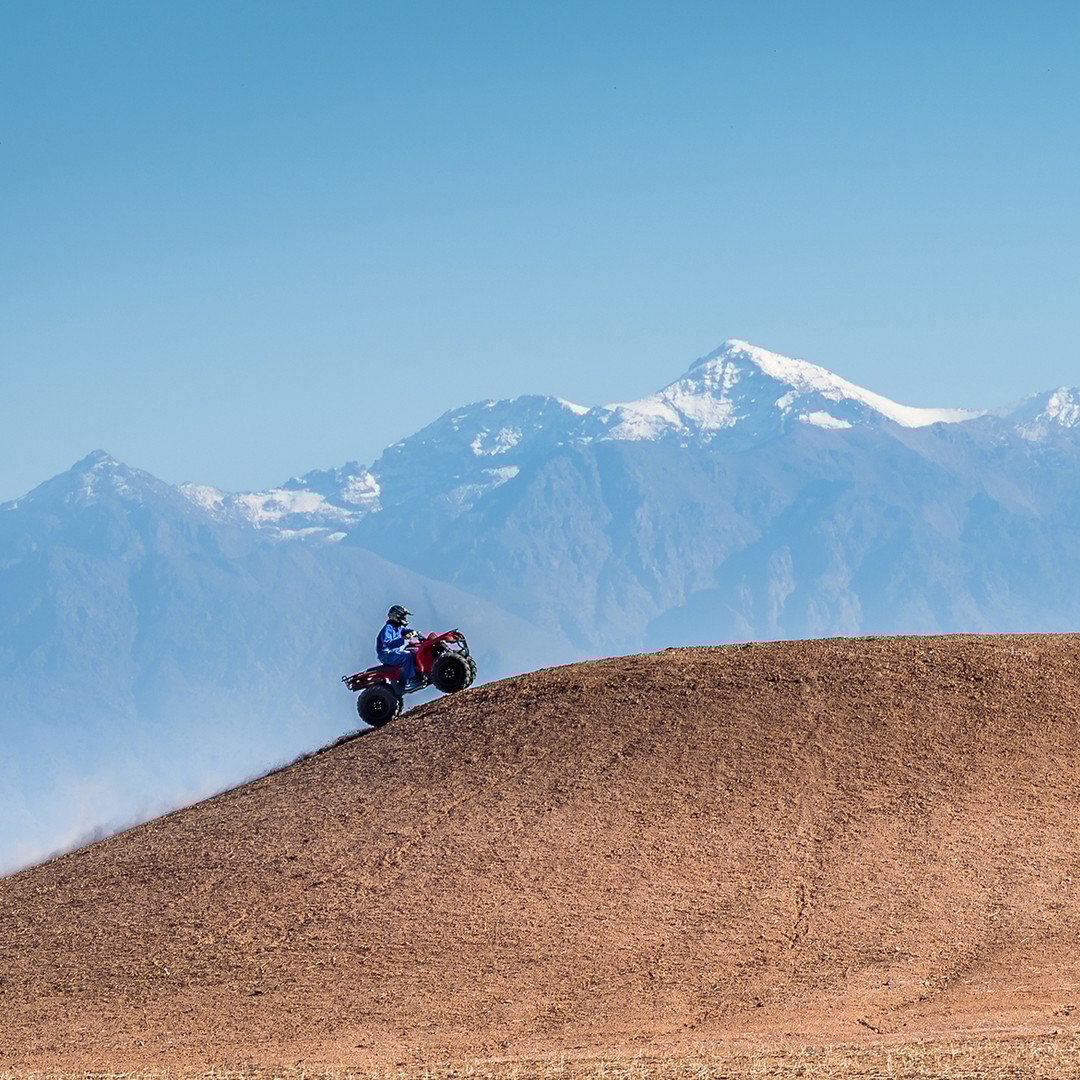 Depuis Marrakech : Aventure d'une journée en quad dans le désert d'Agafay - quad