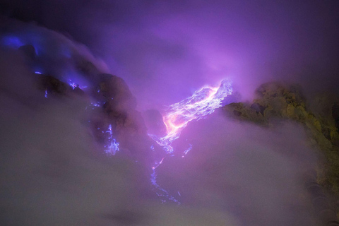 From Malang: Tumpak Sewu, Bromo, and Ijen Blue Fire Tour