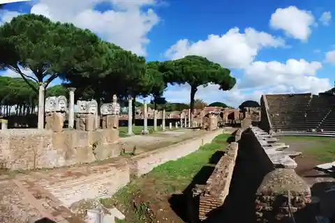 Desde Roma: Ruinas de Ostia Antica