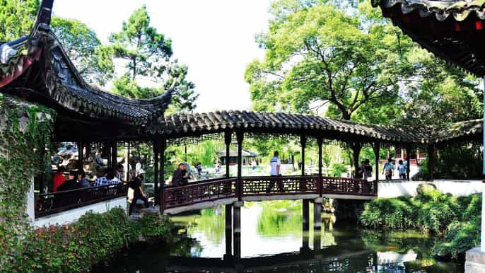from shanghai private fullday suzhou gardens