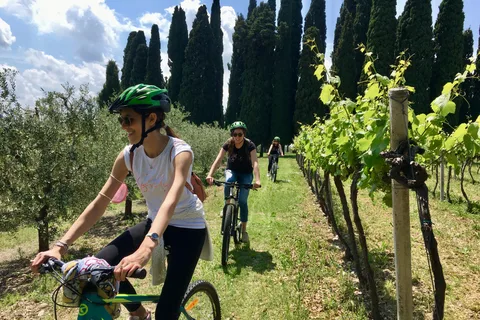 Salò: passeio de bicicleta elétrica com degustação de vinhos nas colinas de Valtenesi
