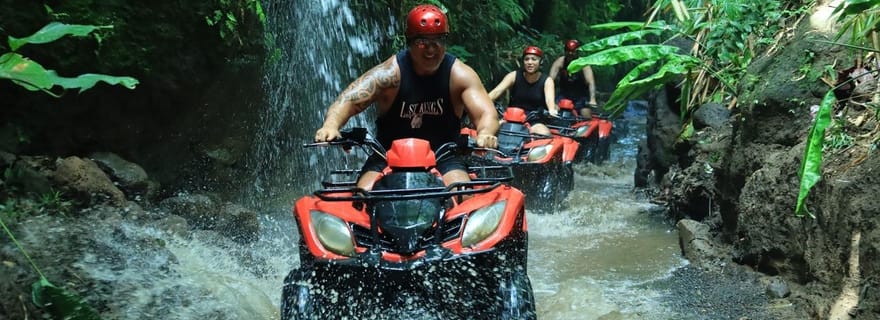 Bali : Randonnée d'aventure en VTT avec déjeuner gastronomique