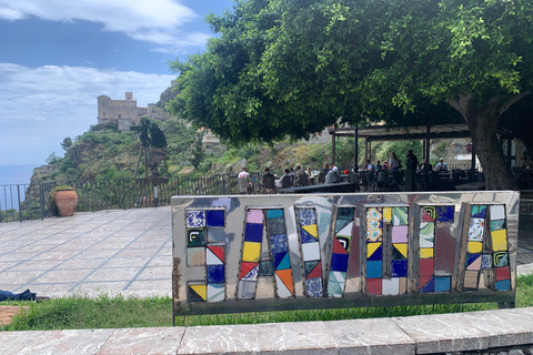 Taormina, Savoca, Castelmola and Messina tour. Departure from Messina