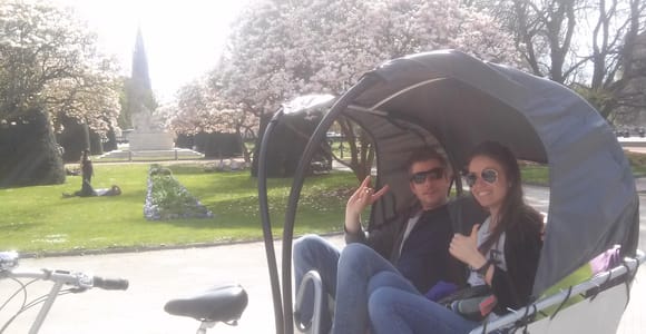 Straßburg: 90-minütige Sightseeingtour mit dem Pedicab