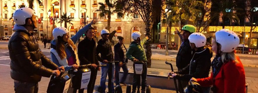 Barcelona: 2-Hour Segway Group Tour by Night