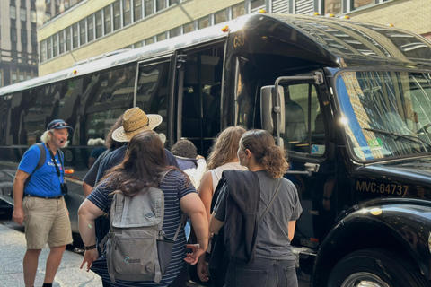 NYC: Półdniowa wycieczka Top City Highlights z przewodnikiem w autobusieNYC: Półdniowa wycieczka z przewodnikiem po mieście Top City Highlights