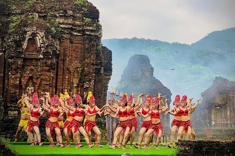 Da Nang/Hoi An: Marble Mountains &amp; My Son Holyland AdventurePick up from Hoi An